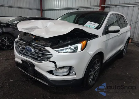 2019 Ford Edge Titanium from USA, damaged, VIN 2FMPK4K98KBB19083
